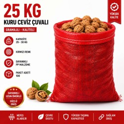 25 Kg Ceviz Çuvalı 