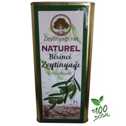 5 Lt.  Naturel Birinci Zeytinyağı